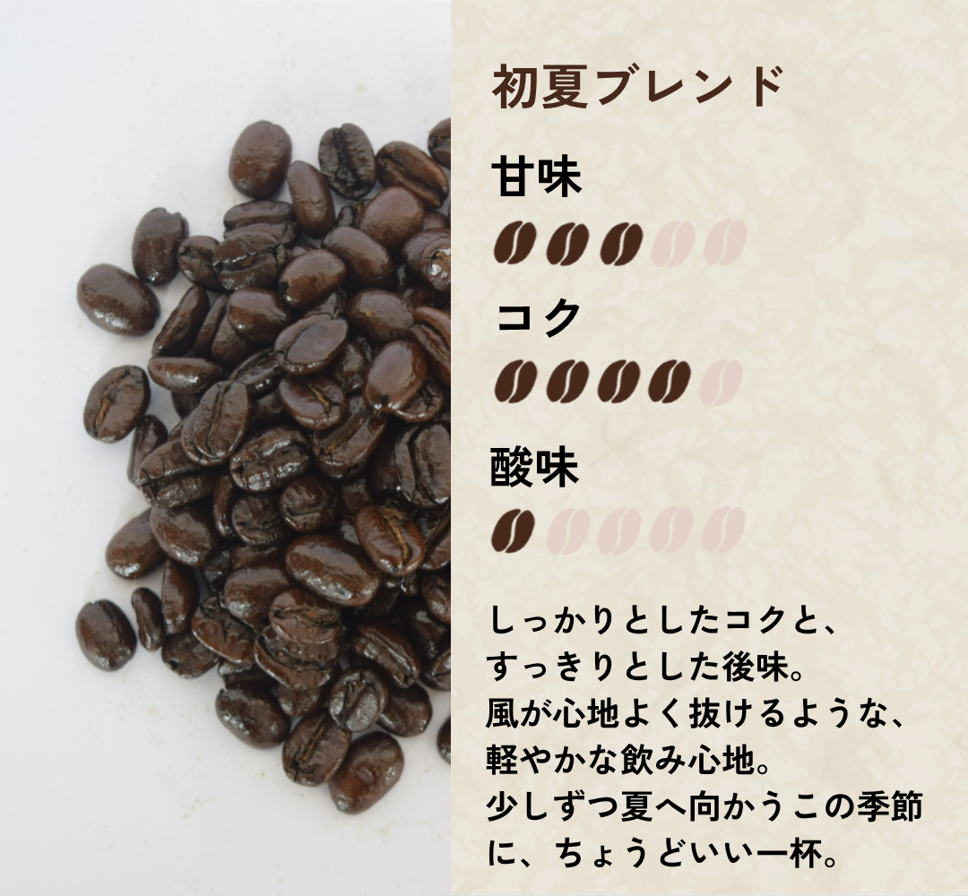 【中深煎り】初夏ブレンド
