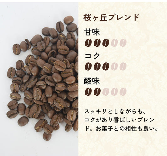 【中煎り】桜ヶ丘ブレンド
